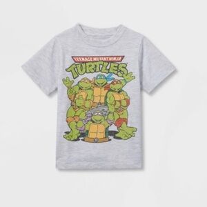 Nickelodeon Teenage Mutant Ninja Turtles Gray T-Shirt